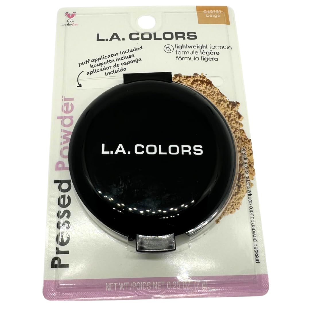Amazon.com : LA Colors Pressed Powder Compact – Matte Shine